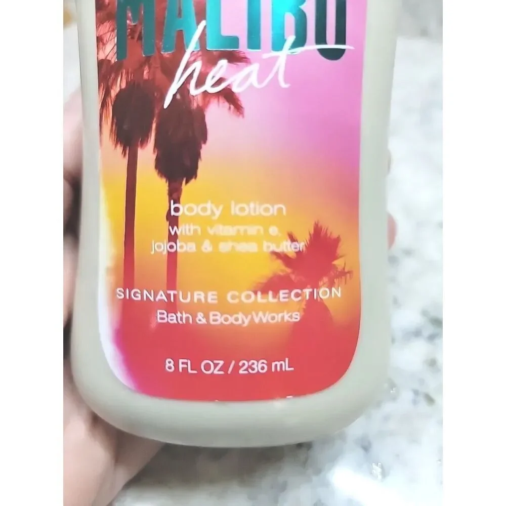Bath & Body Works MALIBU HEAT Body Lotion 8 fl oz 236‎ mL Discontinued